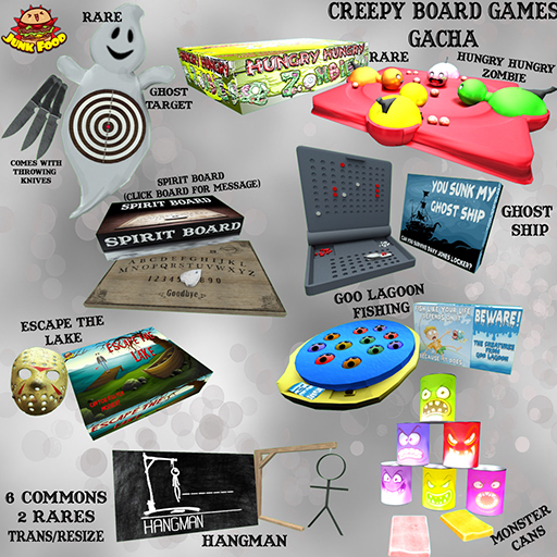 Junk Food - Spirit Board