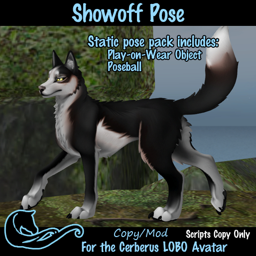 Cerberus Lobo Pose- Showoff