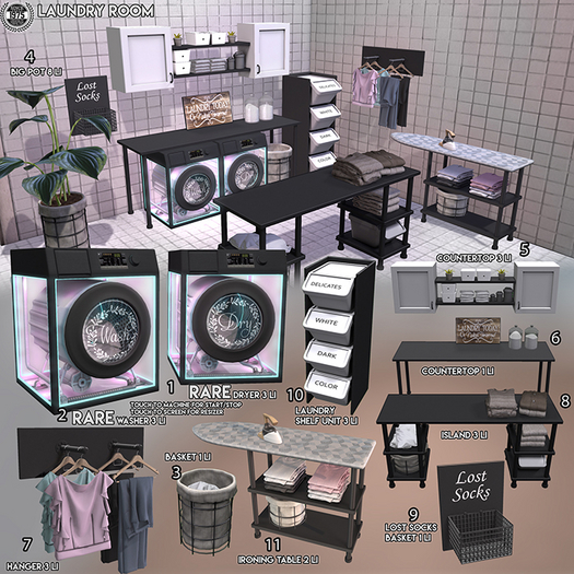 [Since1975] Laundry Room - FAT PACK