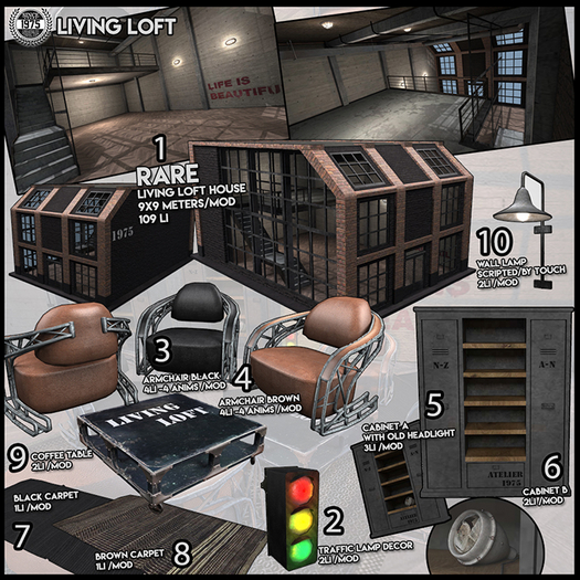 [Since1975] Living Loft - FAT PACK