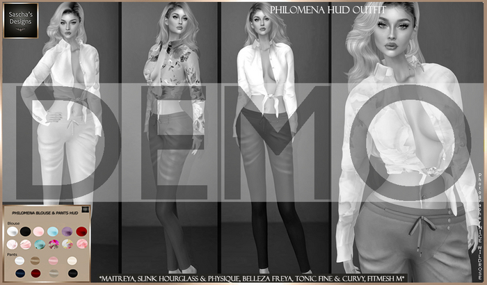 SAS - DEMO Philomena Outfit (MB & FM) 