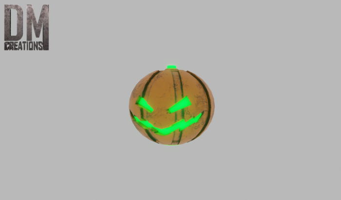 Pumpkin bomb Full Perm Mesh