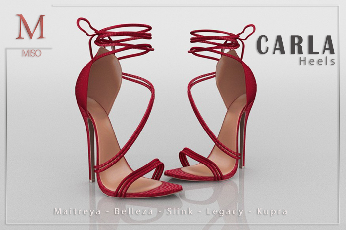 MISO - Carla Heels [Red]