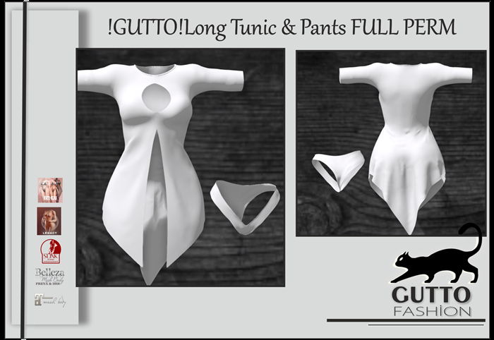 !GUTTO! long tunic FULL PERM