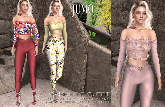 JUMO - GABRIELLE Outfit FatPack - Mai Bell Slink Lega - ADD ME