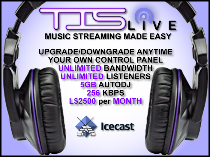 TIS Live Music Stream - Icecast Pro