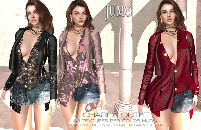 JUMO - CHARLIE Outfit FatPack - Ma Bel Slink Lega Kupr - ADD ME
