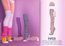 Piper Sneaker w Thigh High Socks & Leggings (Girly) ~ Maitreya, Legacy, Kupra, Reborn