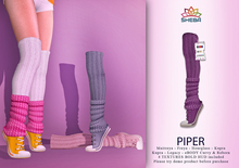 Piper Sneaker w Thigh High Socks & Leggings (Bold) ~ Maitreya, Legacy, Kupra, Reborn