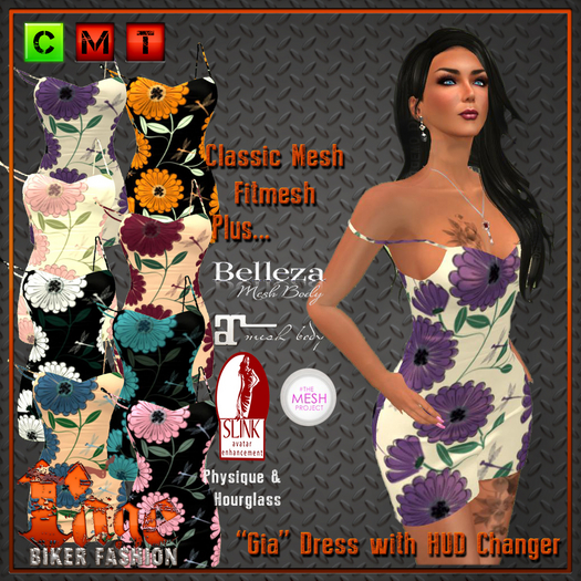 Gia Dress with HUD Changer