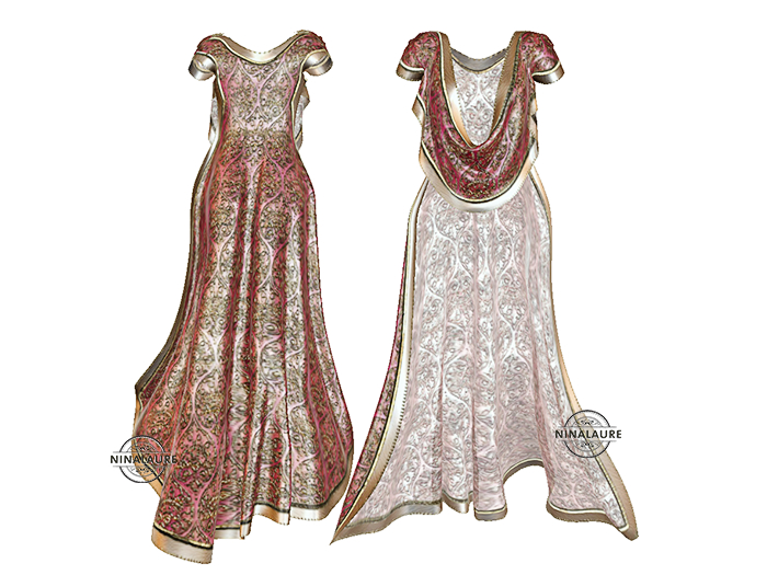 !dM Maharani | Silk Robe ROSE/SAKURA | Maitreya Lara