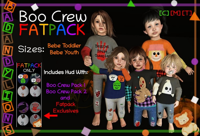 BDL - Boo Crew FATPACK