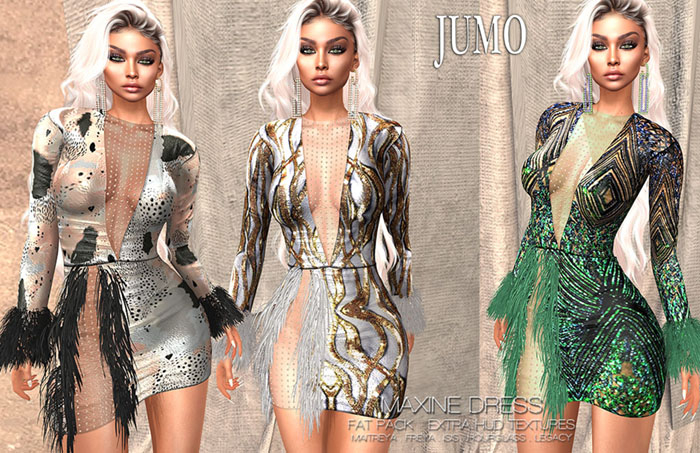 JUMO - MAXINE Dress - Fat Pack - ADD ME