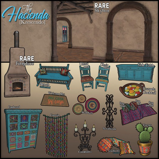 [Kres] The Hacienda - Rug purple