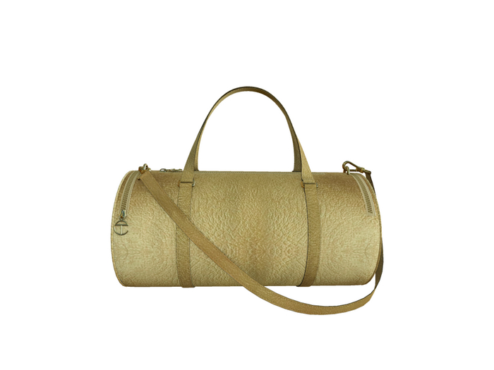 Hollyhood Teflon Duffle Bag - Gold Leather