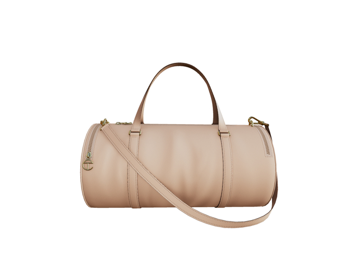 Hollyhood Teflon Duffle Bag - Nude