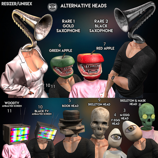 [Since1975] Alternative Heads- FAT PACK