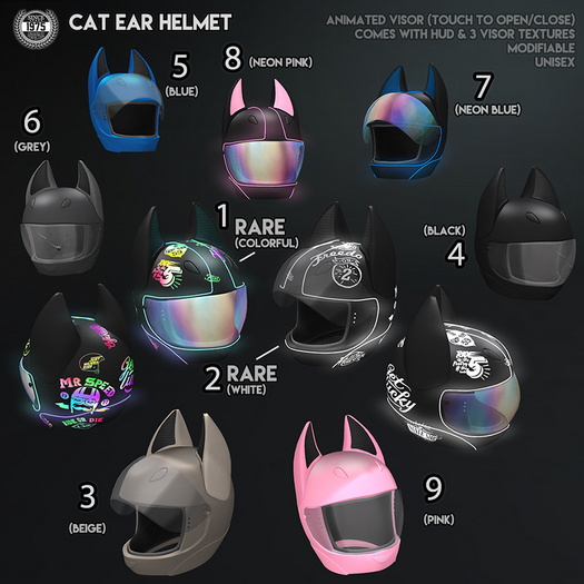 [Since1975]Cat Ear Helmet - FAT PACK