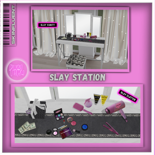SLAY STATION / VANITY /MAKEUP TABLE 