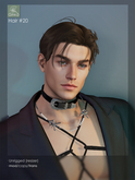 [Ginko Hair] #20 Hair - Fatpack - men's messy hair