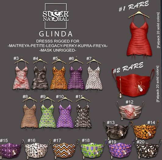 1. .::Supernatural::. Glinda Dress [MAITREYA] #1 RARE