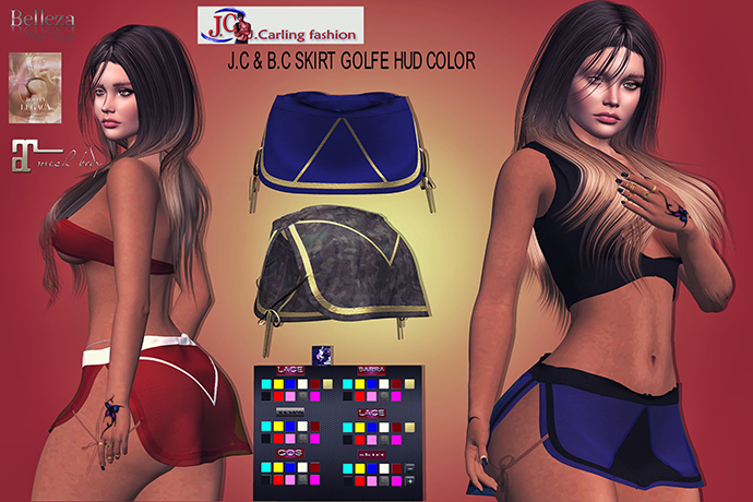 J.C & B.C SKIRT GOLFE HUD COLOR