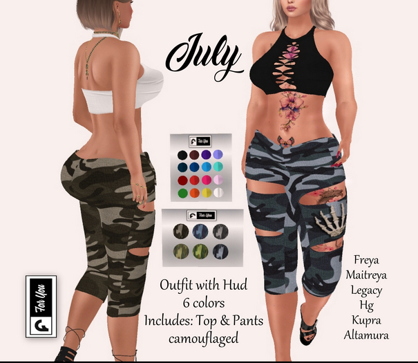 ::F:: July Outfit Fatpack