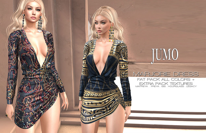 JUMO - MARJORIE Dress - Fat Pack - ADD ME