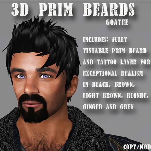 3D Prim Goatee