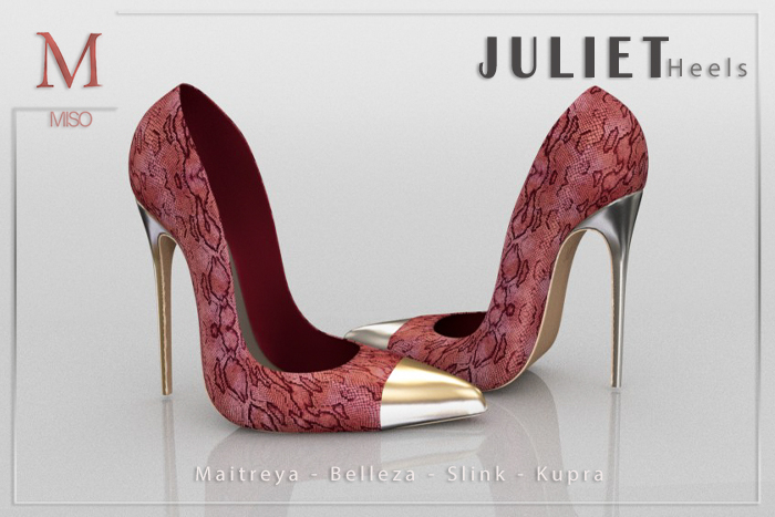 MISO - Juliet Heels [Red]
