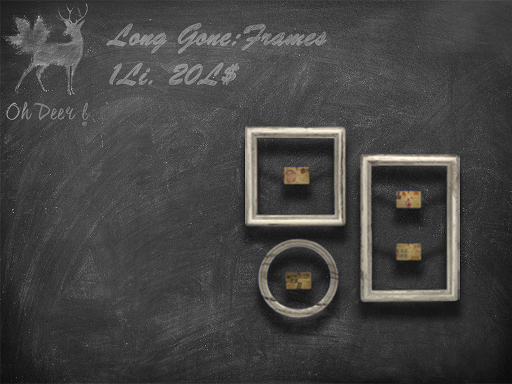 Oh Deer Long Gone: Frames