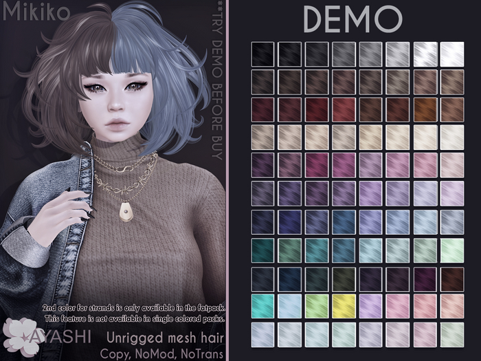 [^.^Ayashi^.^] Mikiko hair-DEMO
