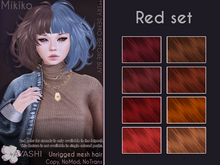 [^.^Ayashi^.^] Mikiko hair-Red set