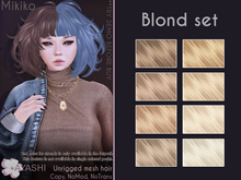 [^.^Ayashi^.^] Mikiko hair-Blond set
