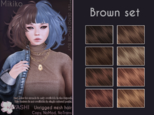 [^.^Ayashi^.^] Mikiko hair-Brown set
