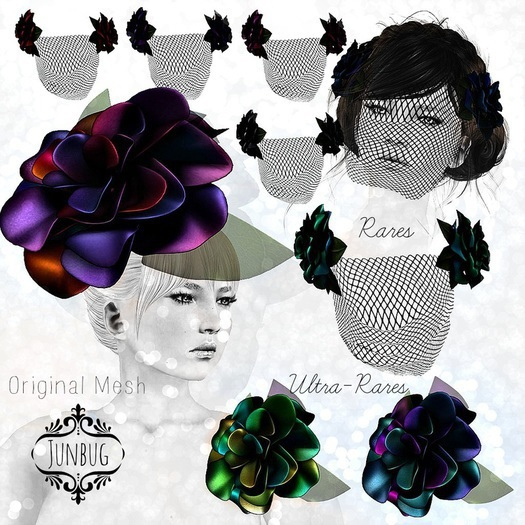 *{Junbug}* Crush Rose Veil Blue (RARE)