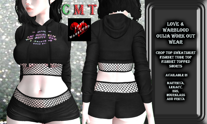 L&W OUIJA WORK OUT WEAR