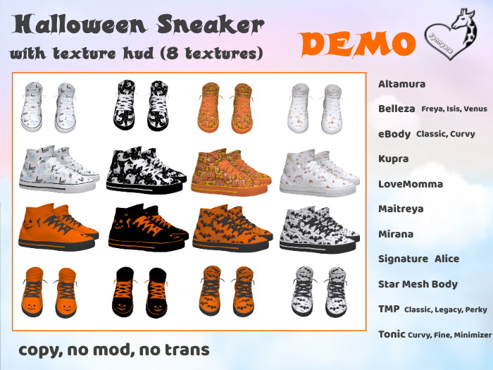 demo Halloween Sneaker