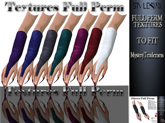 Second Life Marketplace - 50% SALE-STYLES -Gloves BENTO - FULL PERM ...