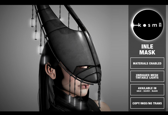 kosmii :: Inle Mask [silver] [boxed]