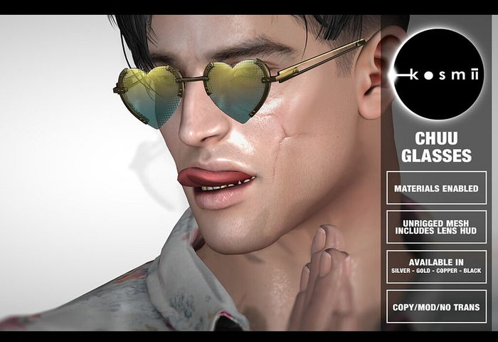kosmii :: Chuu Glasses [gold] [boxed]