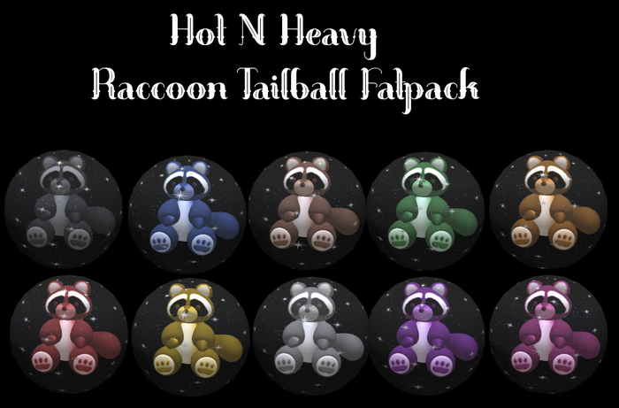 Hot N Heavy - Raccoon Tail Ball Fatpack