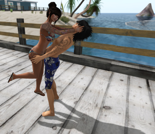 Be My Summer Fling Pose