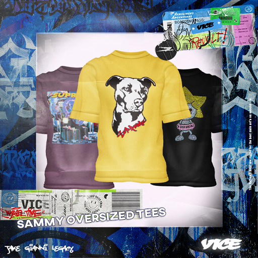 VICE - Sammy Oversized Tee "FATPACK"