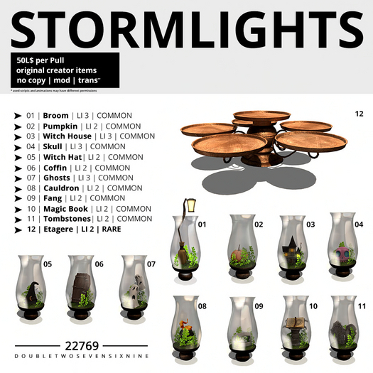 12 - 22769 - Stormlight Etagere - RARE
