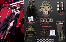 Luas Erzebeth Dress RARE full set