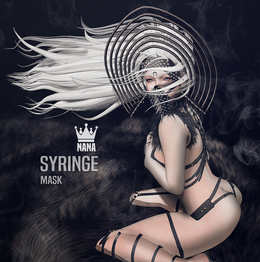 Nana - Syringe Silver Mask {wear me}
