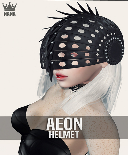 Nana - Aeon Silver Helmet {wear me}