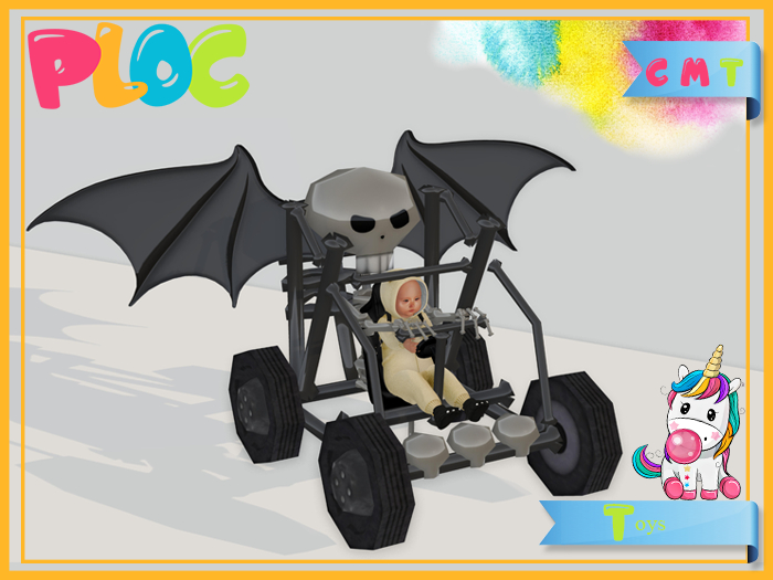:::PLOC::: Skeleton Car