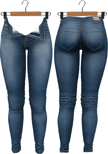RIOT / Saffron Open Jeans - Blue38